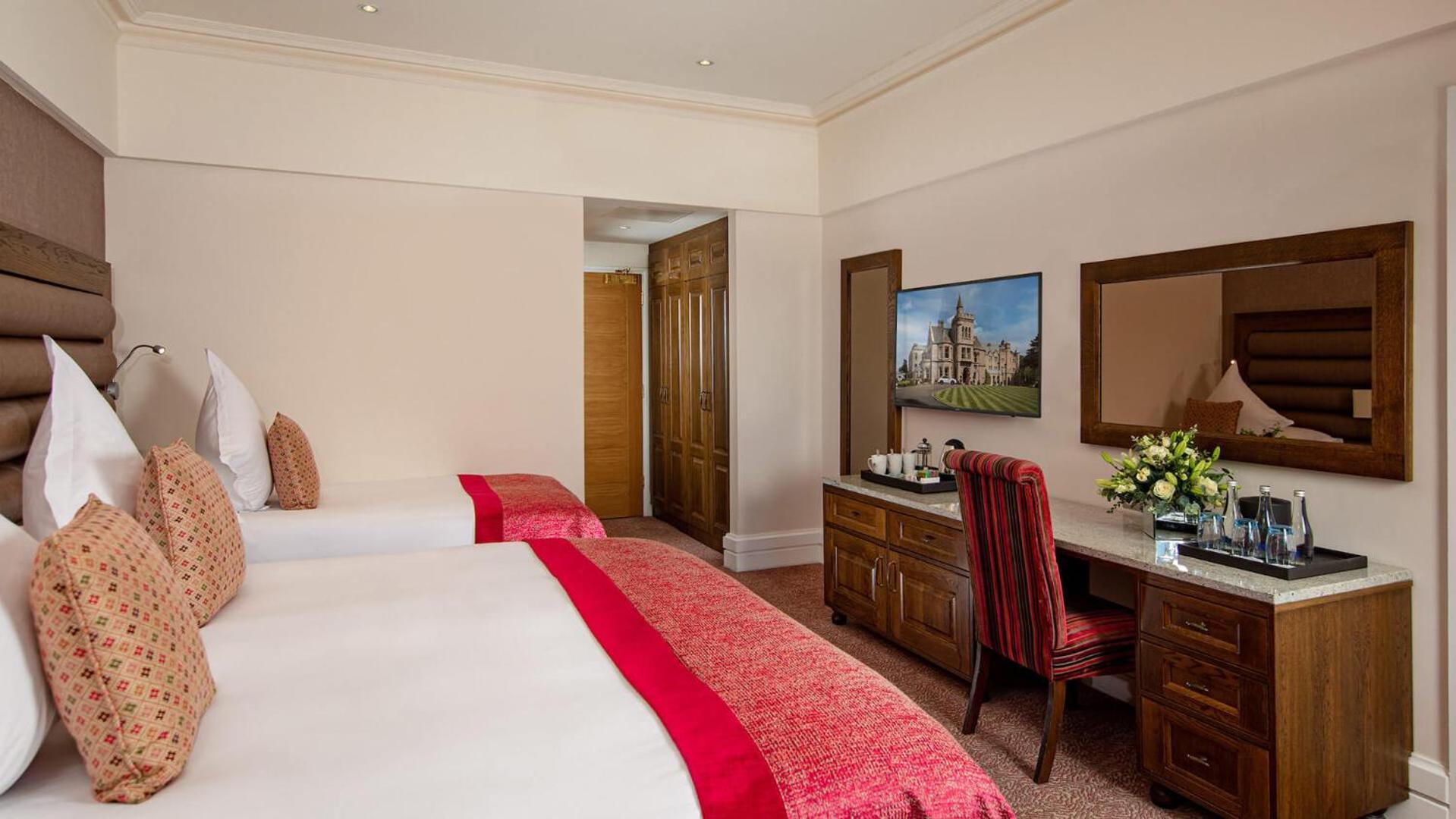 The Culloden Estate And Spa Holywood  Exterior foto A bedroom at the hotel